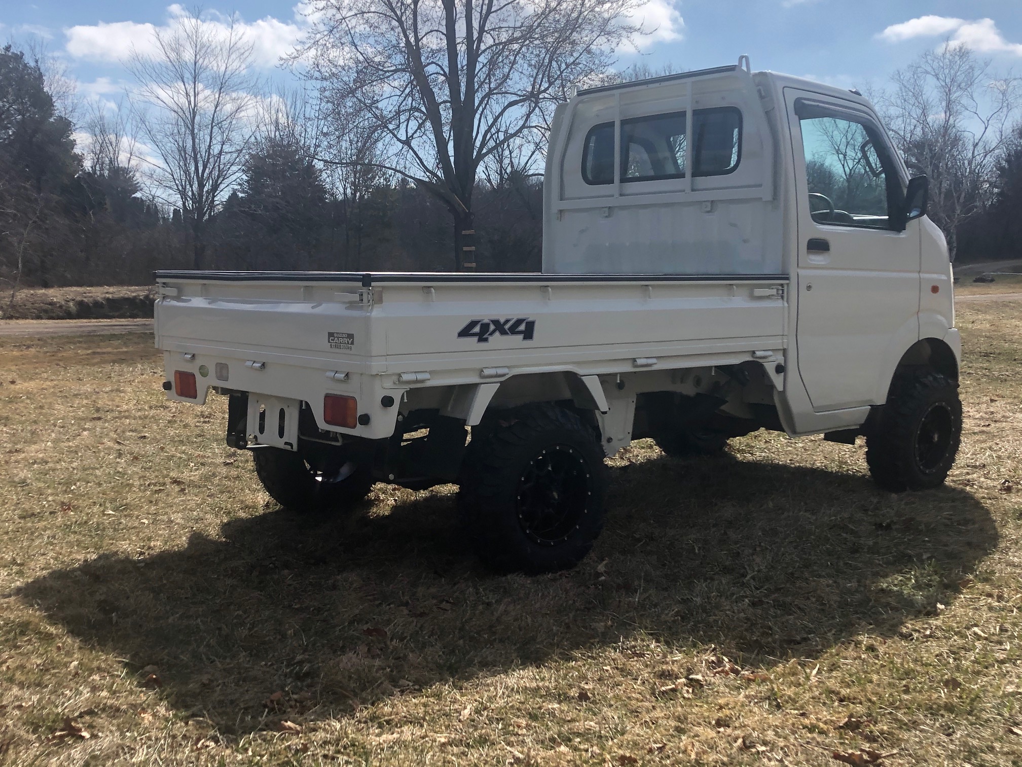 Suzuki Carry 4x4 Blackline Snow Plow
