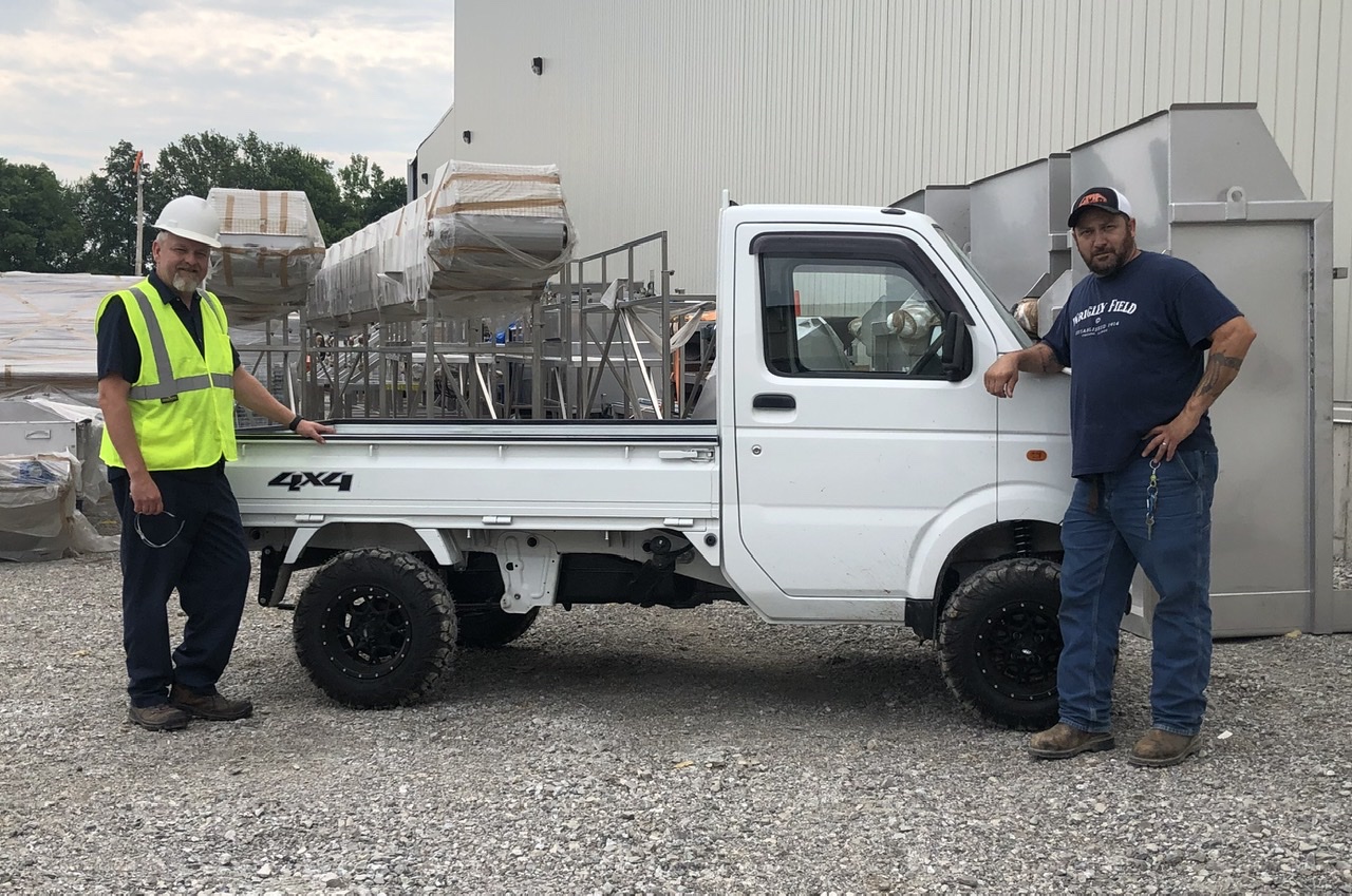 Suzuki Carry 4x4 Blackline Snow Plow
