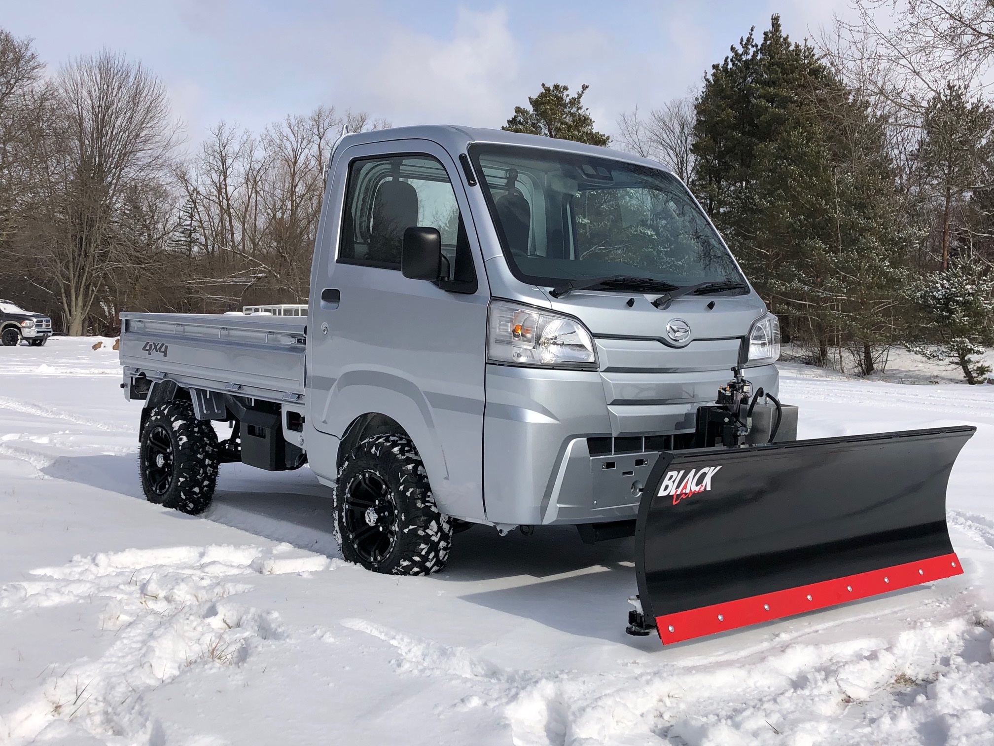 Daihatsu Hijet with Snow Plow!